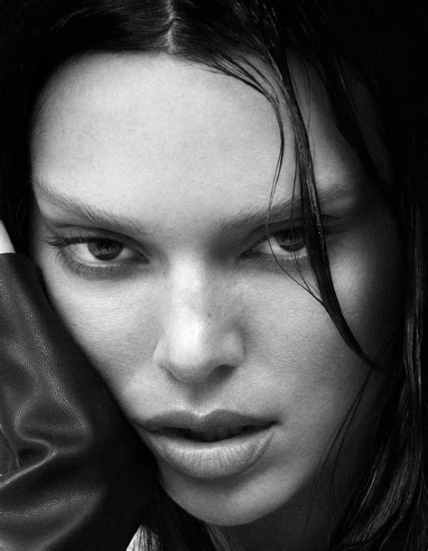 Andre Do Amaral Kendall Jenner With Bleached Eyebrows By Mert Alas