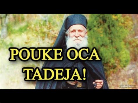 POUKE OCA TADEJA Kada Postite Ne Zaboravite Da Se Molite Obratite Se