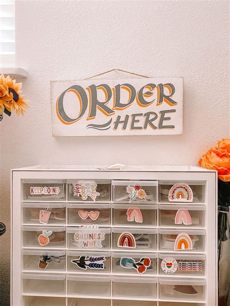 Sticker Organizer Sticker Organization Sticker Storage Business