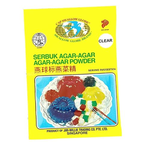 Agar Agar Clear G Swallow Globe Serbuk Agar Agar Agar Agar