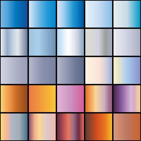 Set Of Sky Gradient 21922425 Vector Art At Vecteezy