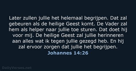 Januari Bijbeltekst Van De Dag Bgt Johannes