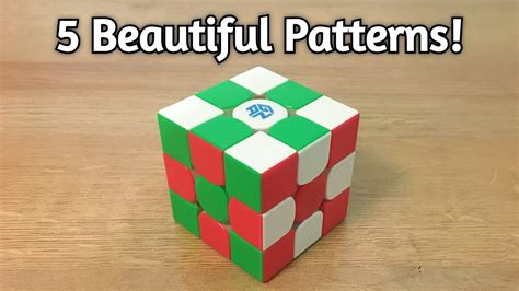 The 5 Coolest Rubiks Cube Patterns Youtube