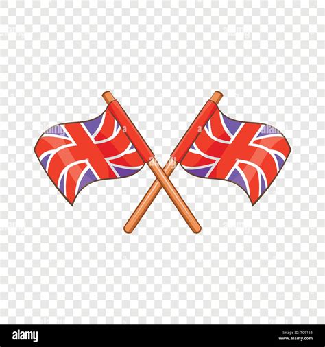 Great Britain flag icon, cartoon style Stock Vector Image & Art - Alamy