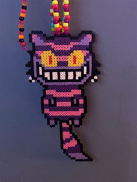 Cheshire Cat Perler Etsy