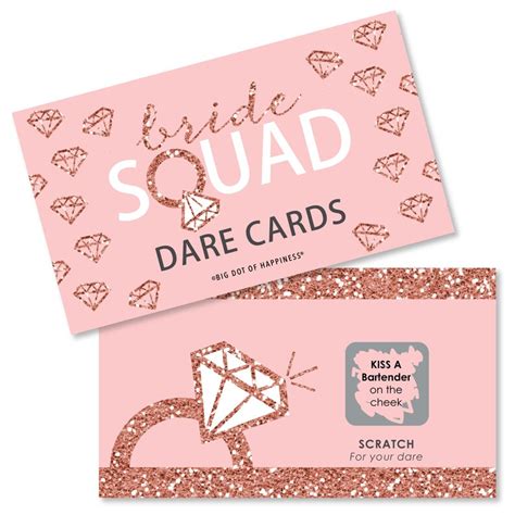 Bride Squad Rose Gold Bridal Shower Or Bachelorette Party Etsy