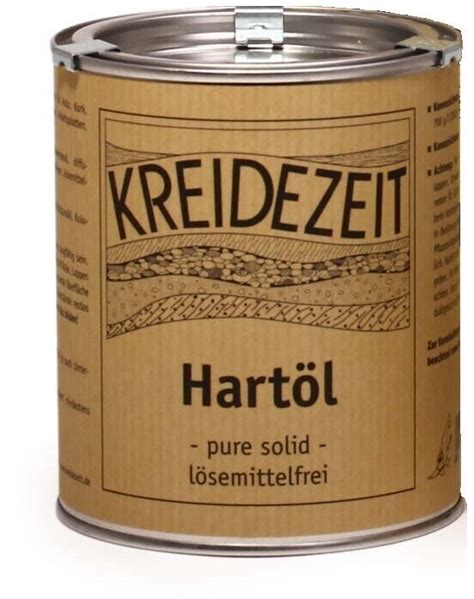 Kreidezeit Hartöl lösemittelfrei 2 5 l ab 59 94 Preisvergleich bei