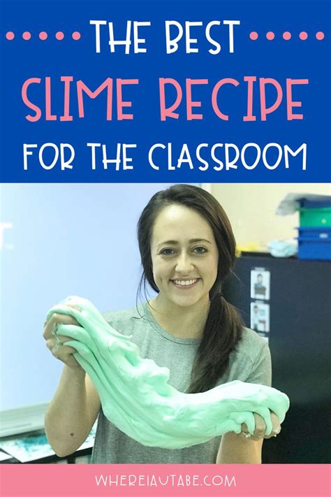 The Perfect Slime Recipe For Your Classroom Special Education Teacher Slime Recipe Perfect