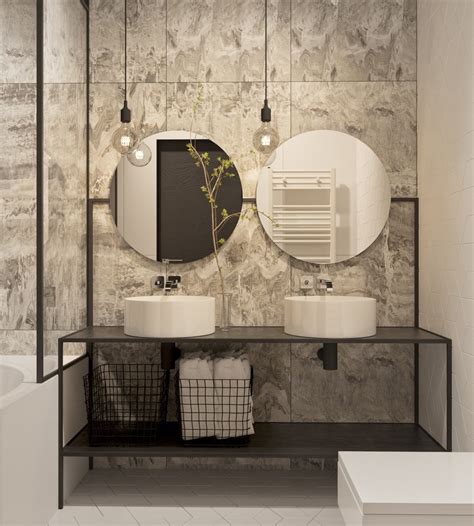 Industrial Look Bathroom Mirror Rispa