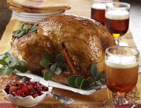 Beer Adds Flavor Elegance To The Holiday Roast Turkey A Taste Of