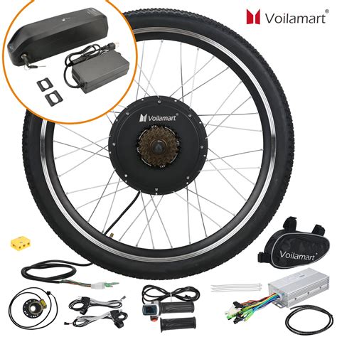 Voilamart 26 Inch 48V 1500W Electric Bicycle Motor Kit Ebike Cycling