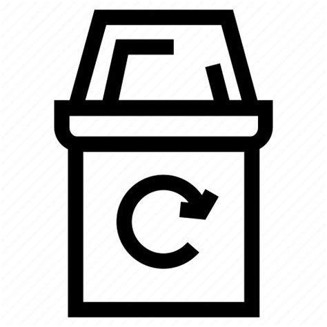 Bin Ecology Recycle Trash Icon Download On Iconfinder