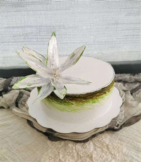 Wafer Papir Flowers Cake Decorated Cake By Frajla Cakesdecor