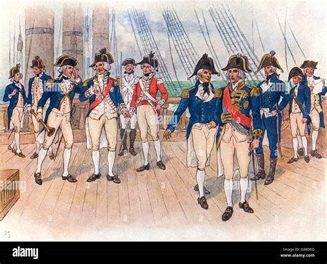 naval officers circa  stock photo alamy
