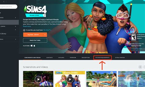 Espacio De Almacenamiento Requerido Para Los Sims 4 Con Todas Las