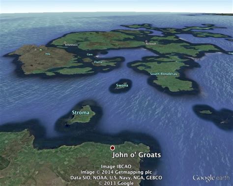 Scapa Flow Scotland Map