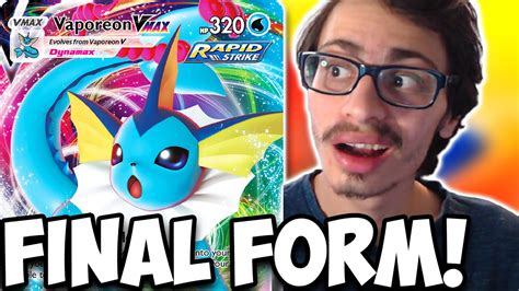 Vaporeon Vmax S Final Form Is Here Spread Damage And Set Up Kos Ptcgl Youtube