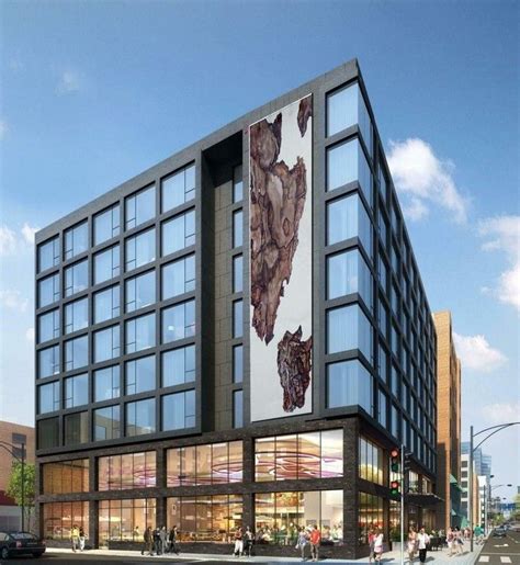 River North’s mysterious Moxy Hotel revealed? | River north, Building ...