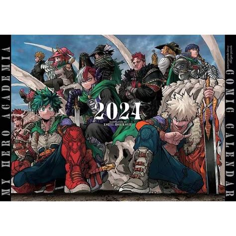 My Hero Academia 2024 Comic Calendar Tokyo Otaku Mode TOM