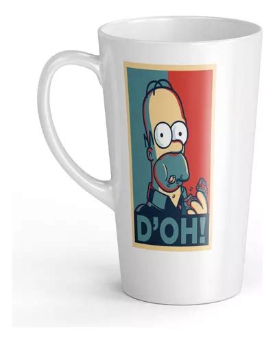 Taza Conica Grande Homero Simpson Cuotas Sin Inter S