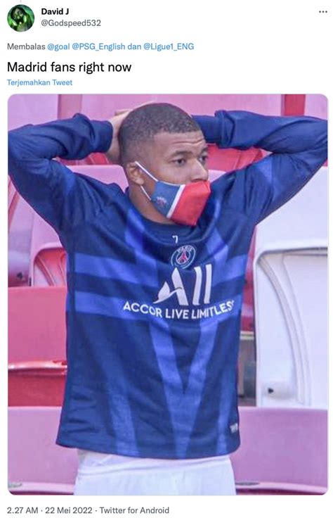 Kylian Mbappe Bertahan Di Psg Meme Real Madrid Kegocek Lagi