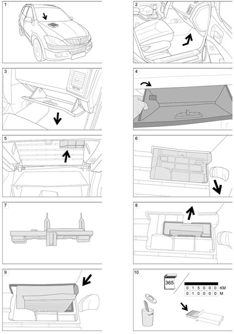 Corteco Interior Air Cabin Filter Instruction Manual