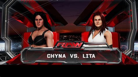 Chyna Vs Lita Wwe Youtube