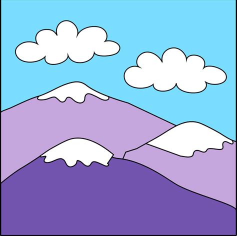 Mountains Background Free Stock Illustrations Creazilla