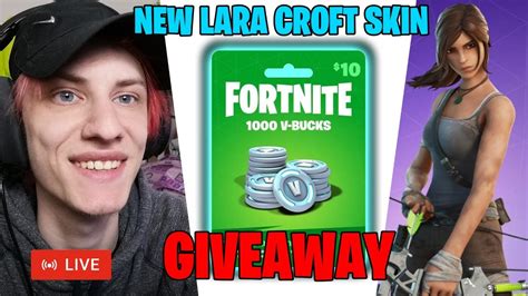 V Bucks Giveaway Item Shop Gifting And Battle Pass Fortnite Live Stream