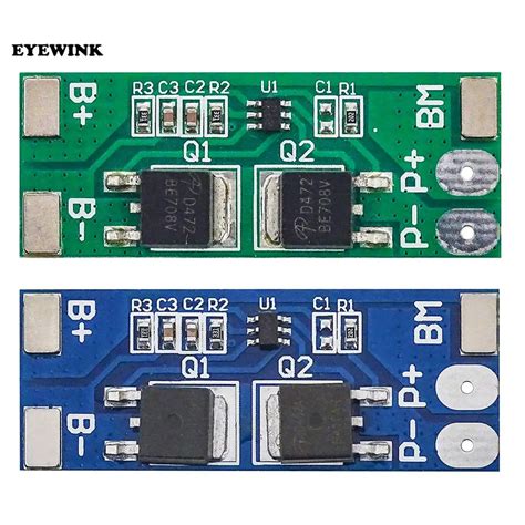 2S 8A Li Ion 7 4v 8 4V 18650 BMS PCM 15A Peak Current Battery