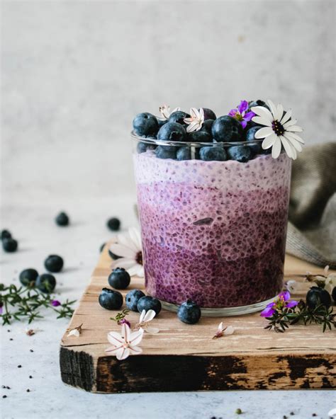 Blueberry Chia Pudding The Delicious Plate