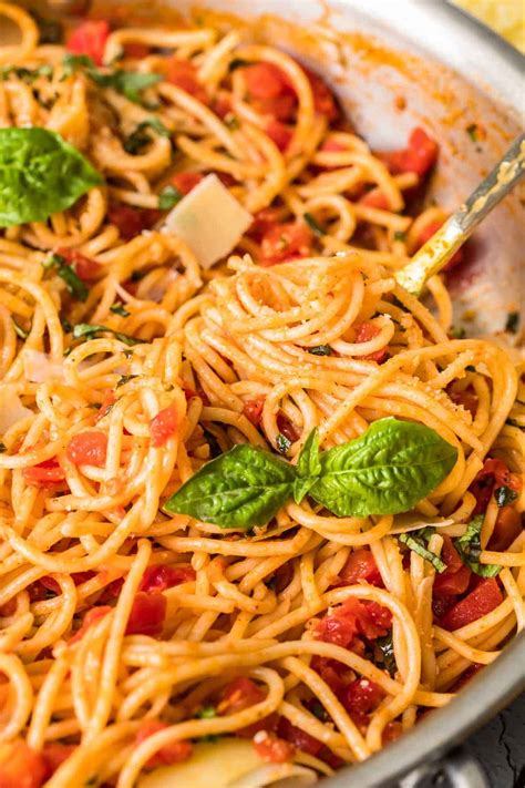 Pasta Pomodoro Recipe Video The Cookie Rookie