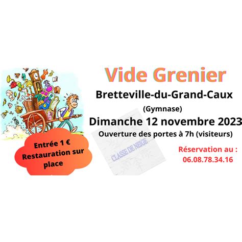 Vide Grenier Au Gymnase De Bretteville Du Grand Caux