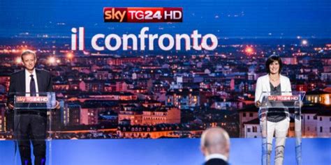 Chiara Appendino E Piero Fassino Al Confronto Su Skytg I Due