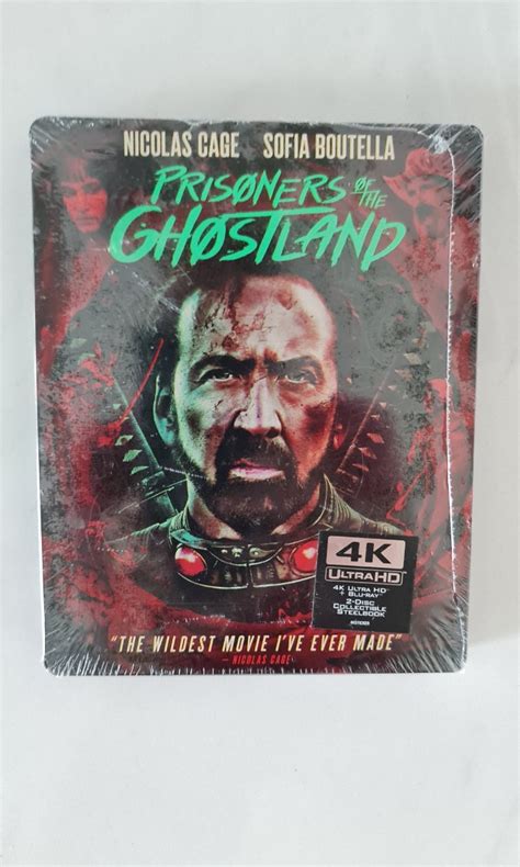 Prisoners Of The Ghostland 4K UHD Blu Ray Steelbook Hobbies Toys