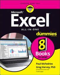 Excel 2021 All In One For Dummies Cheat Sheet