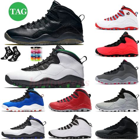 2024 Original 10 10s Sapatos De Basquete Jumpman Designer AJ10s