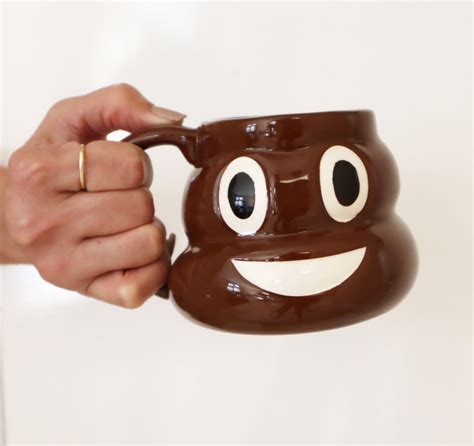 20 Oz Poop Shaped Coffee Mug Ceramic Coffee Mug With Lid Etsy