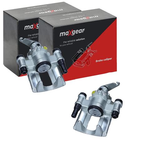 2X MAXGEAR BREMSSATTEL HINTEN VOR DER ACHSE PASSEND FÜR NISSAN CABSTAR