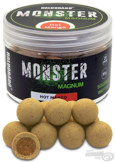 Haldorádó MONSTER Magnum 20 mm Hot Mangó TackleBait hu h