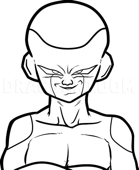 How To Draw A Dragon Ball Z Face