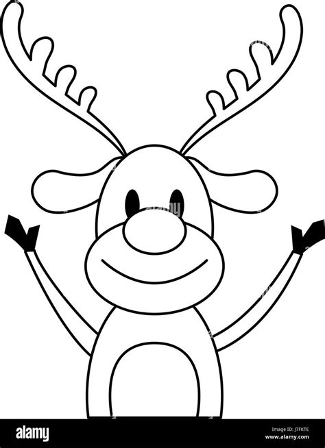 Rudolph The Red Nose Black And White Stock Photos And Images Alamy