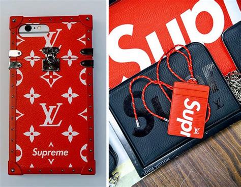 这不是假的Supreme 真的和 Louis Vuitton 合作了 每日头条