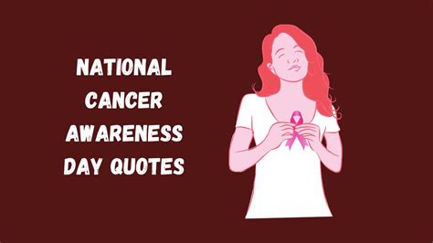 70 National Cancer Awareness Day Quotes, Wishes, Messages & Captions