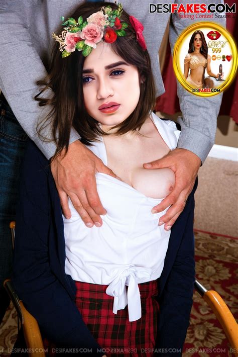 Jannat Zubair Rahmani Nude Tits Flash Desi Fakes Edit Work