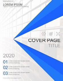 45+ Business Cover Page Templates (Reports, Proposals) » ExcelSHE