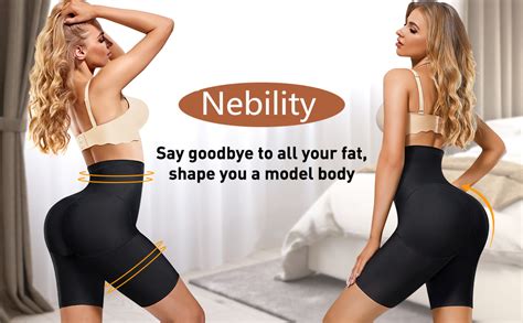 Nebility Shapewear For Women Tummy Control Panties Butt Lifter Body