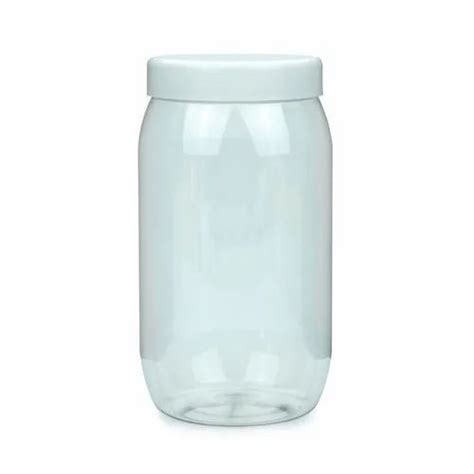 Transparent Gm Pet Ghee Jar For Kitchen Storage At Rs Piece