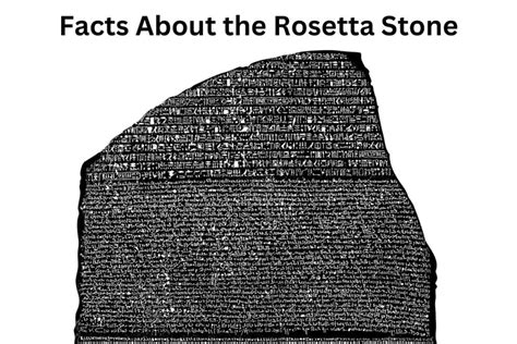 Facts About The Rosetta Stone Have Fun With History