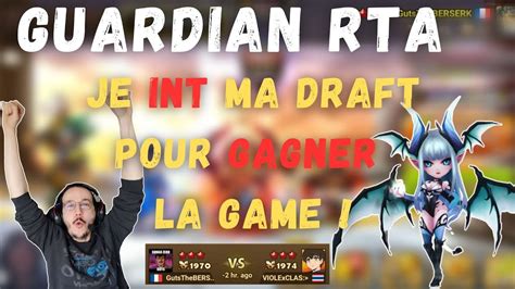 GUARDIAN RTA Je INT Mon Lastpick Pour GAGNER La Game Minato Solo